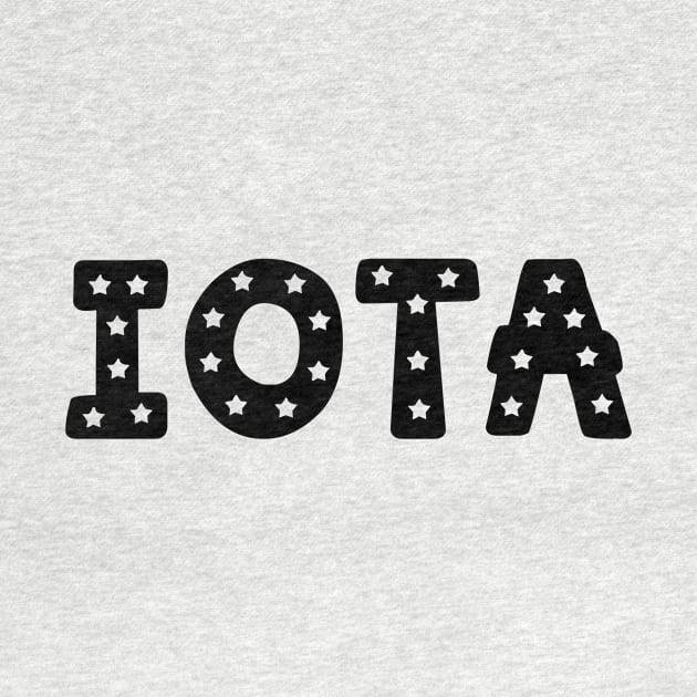 Iota Star Letters by Rosemogo